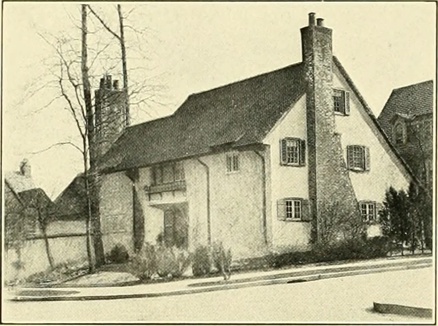 An illustration from Art principles in house, furniture, and village building; an exposition of designing principles which every house builder, furniture user, and village dweller should know, 1921, leaf 61