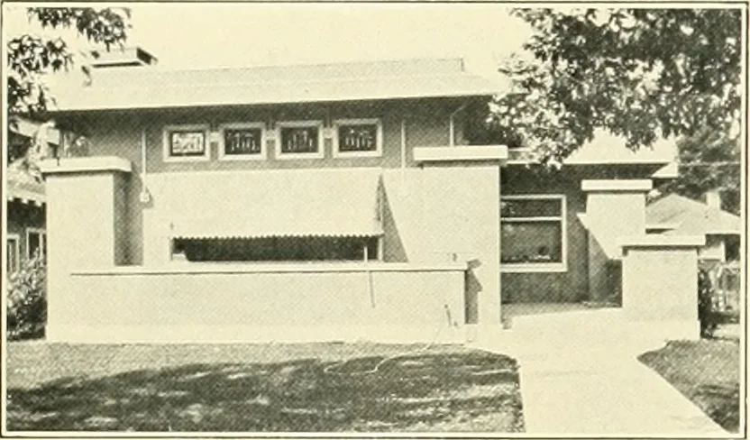 An illustration from Art principles in house, furniture, and village building; an exposition of designing principles which every house builder, furniture user, and village dweller should know, 1921, leaf 64