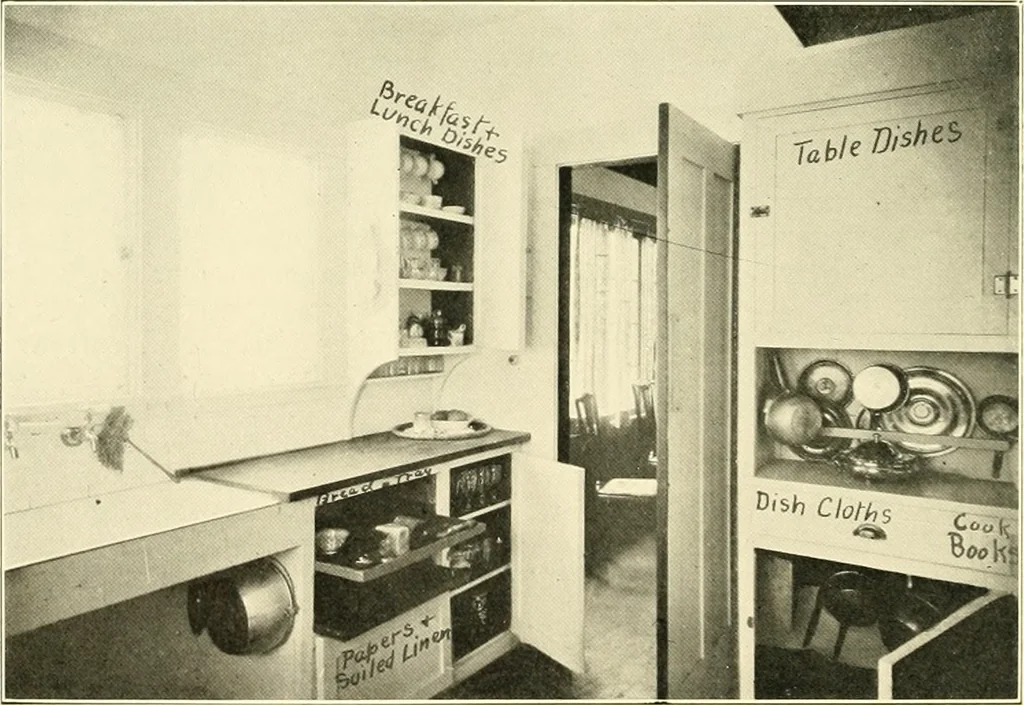 An illustration from Art principles in house, furniture, and village building; an exposition of designing principles which every house builder, furniture user, and village dweller should know, 1921, leaf 83