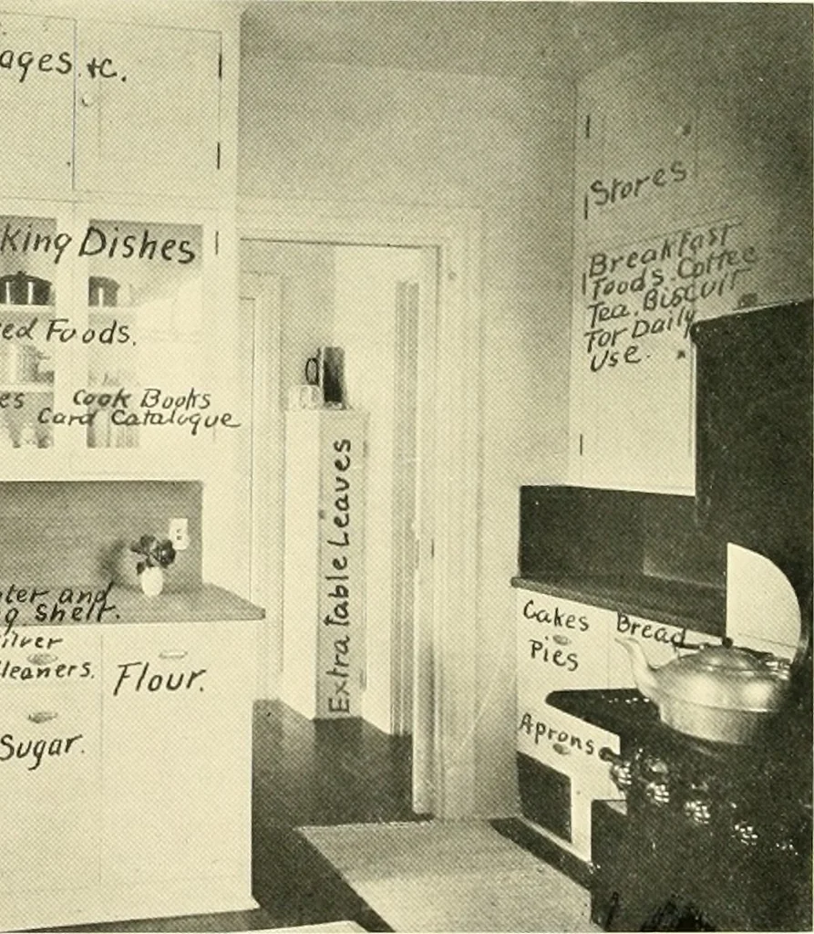 An illustration from Art principles in house, furniture, and village building; an exposition of designing principles which every house builder, furniture user, and village dweller should know, 1921, leaf 85