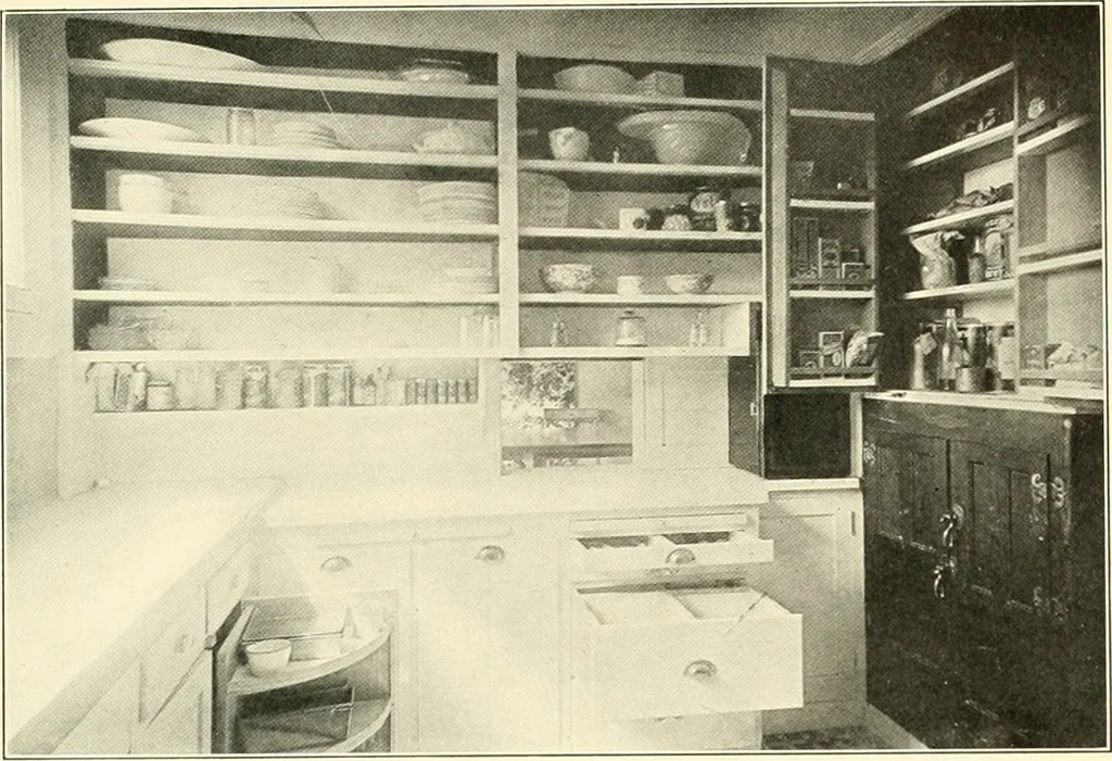 An illustration from Art principles in house, furniture, and village building; an exposition of designing principles which every house builder, furniture user, and village dweller should know, 1921, leaf 90