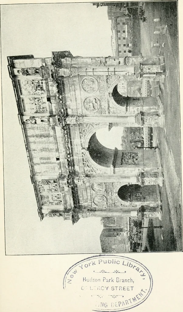 An illustration from The art reader, prepared for supplementary reading in public and private schools, with illustrations of some of the masterpieces of painting, sculpture, and architecture, 1905, leaf 104