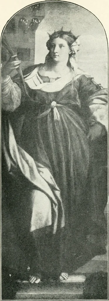 An illustration from The art reader, prepared for supplementary reading in public and private schools, with illustrations of some of the masterpieces of painting, sculpture, and architecture, 1905, leaf 142