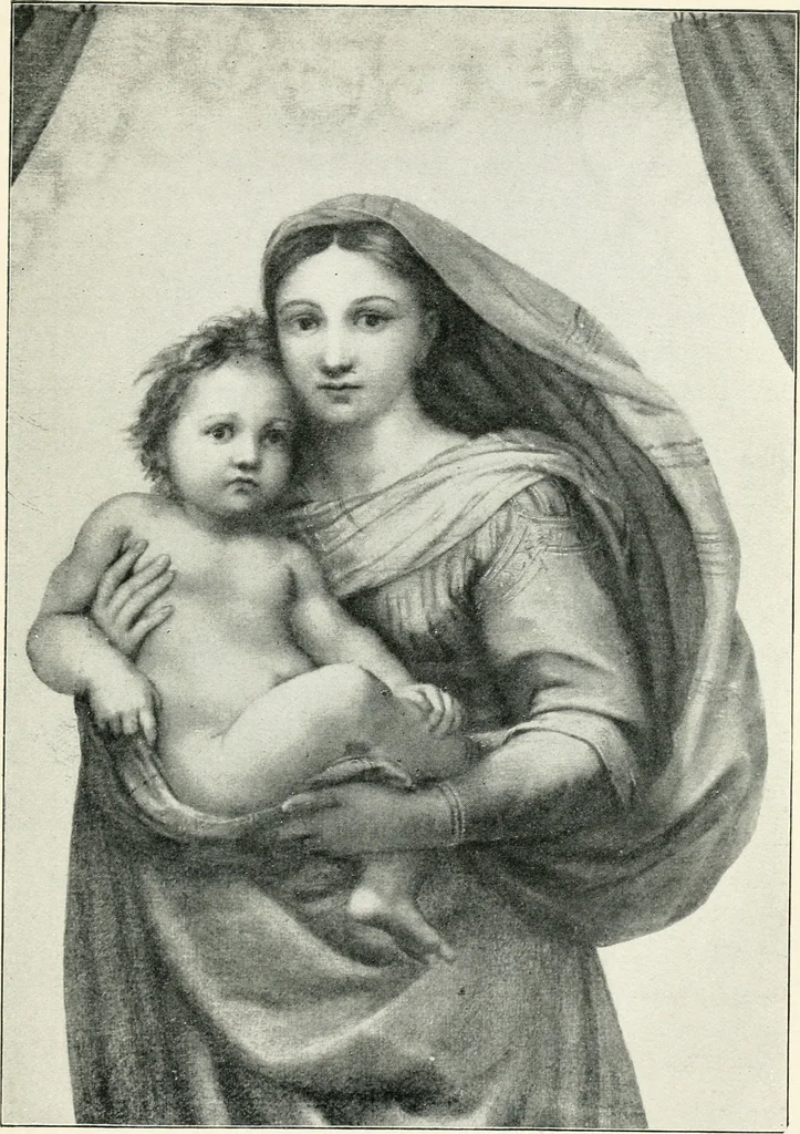 An illustration from The art reader, prepared for supplementary reading in public and private schools, with illustrations of some of the masterpieces of painting, sculpture, and architecture, 1905, leaf 154