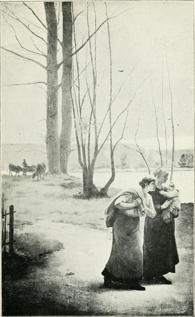 An illustration from The art reader, prepared for supplementary reading in public and private schools, with illustrations of some of the masterpieces of painting, sculpture, and architecture, 1905, leaf 224