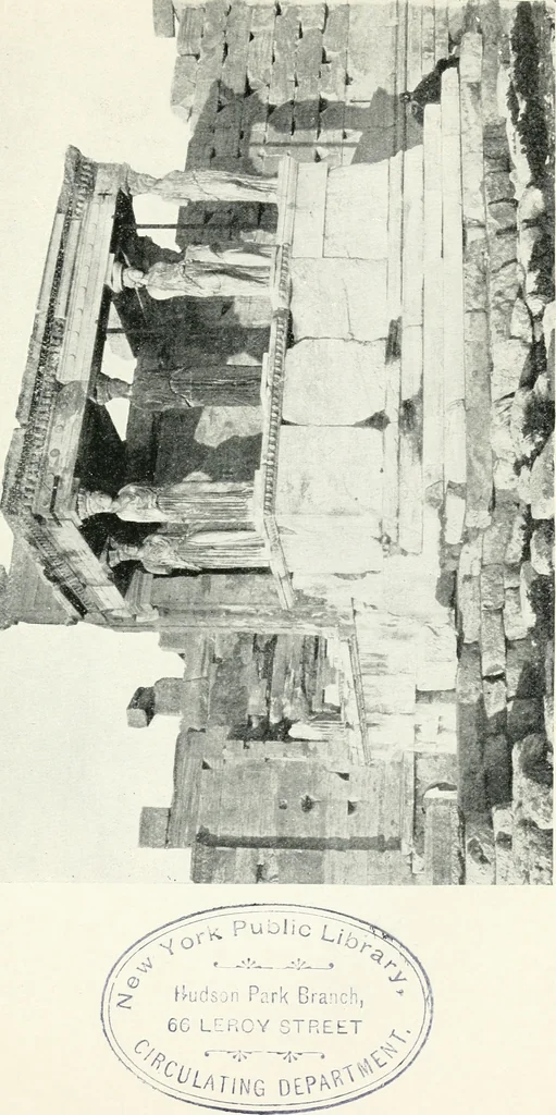 An illustration from The art reader, prepared for supplementary reading in public and private schools, with illustrations of some of the masterpieces of painting, sculpture, and architecture, 1905, leaf 62