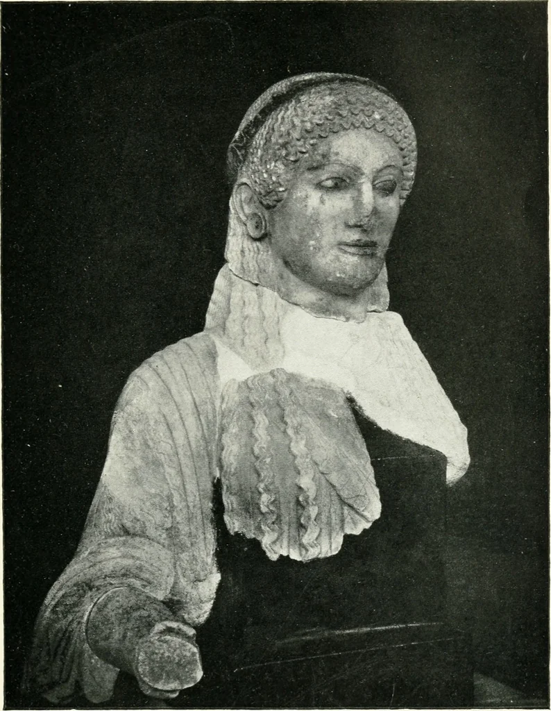 An illustration from The art reader, prepared for supplementary reading in public and private schools, with illustrations of some of the masterpieces of painting, sculpture, and architecture, 1905, leaf 68