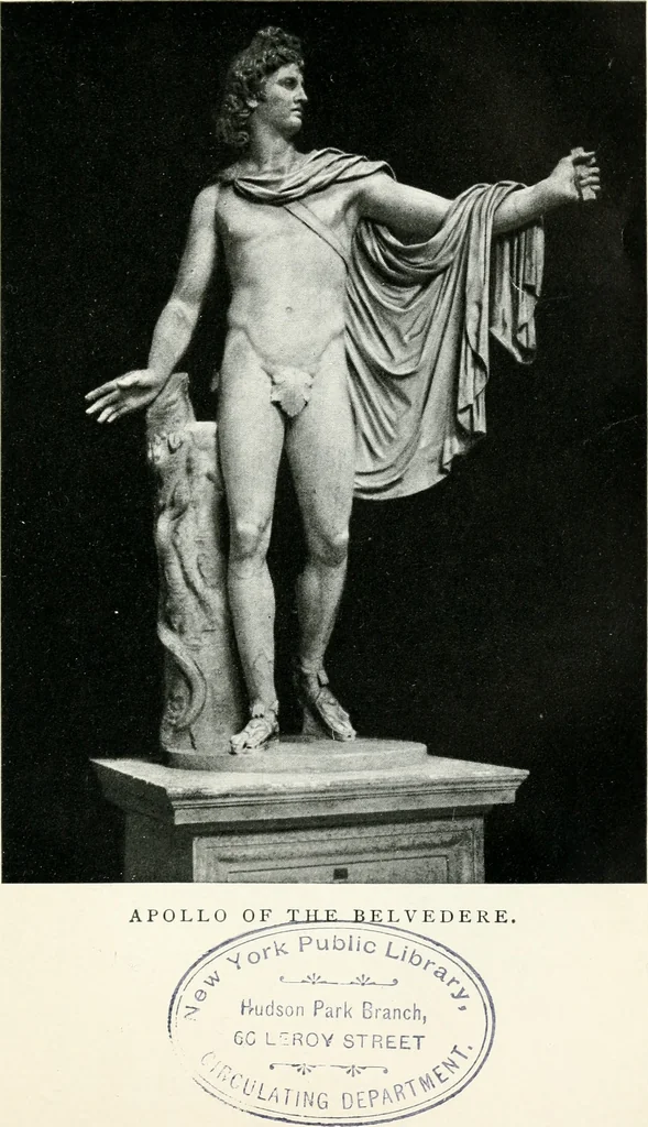 An illustration from The art reader, prepared for supplementary reading in public and private schools, with illustrations of some of the masterpieces of painting, sculpture, and architecture, 1905, leaf 76