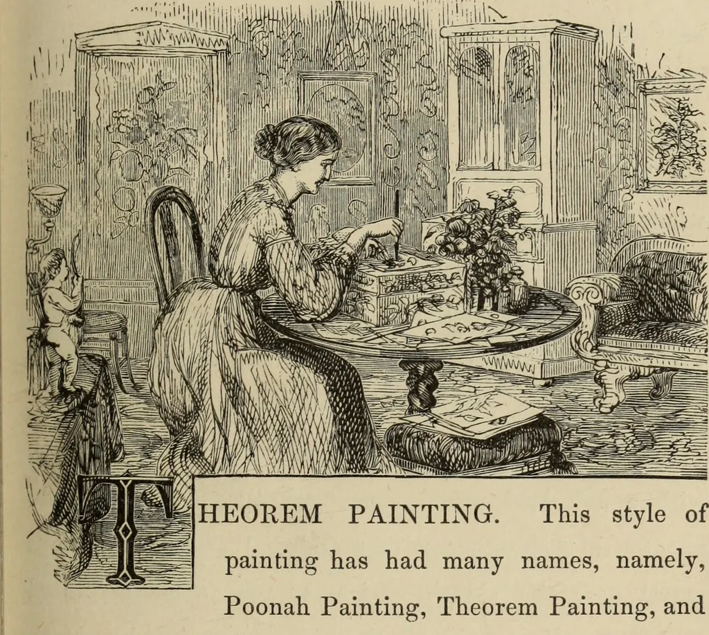 An illustration from Art recreations :, 1863, leaf 152