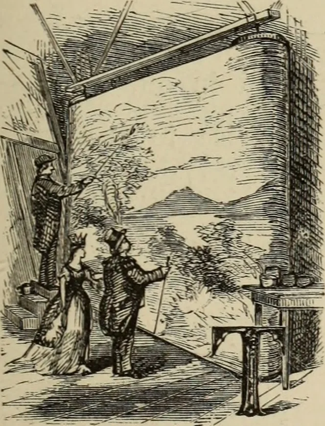 An illustration from Art recreations :, 1863, leaf 70