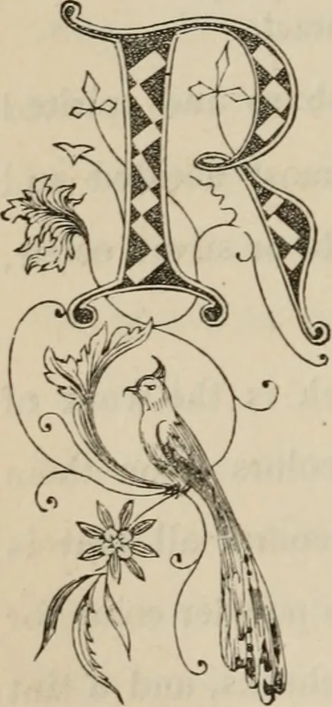 An illustration from Art recreations; being a complete guide to pencil drawing, oil painting, water-color painting, crayon drawing and painting, painting on ground glass, Grecian painting, antique painting, oriental painting, sign painting, theorem painting, ferneries, moss work, papier mache, cone work, feather flowers, potichomanie, leather work, hair work, taxidermy, gilding and bronzing, plaster work, decalcomanie, wax work, shell work, magic lantern, paper flowers, imitation of pearl, the aquqrium, sealing-wax painting, panorama painting, coloring photographs, enamel painting, etc., 1873, leaf 155