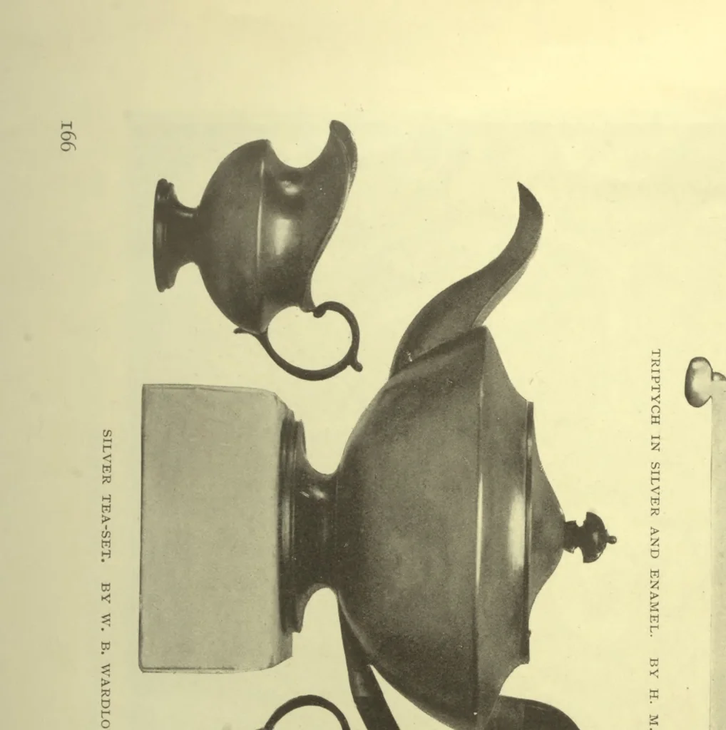 An illustration from Arts [and] crafts; a review of the work executed by students in the leading art school of Great Britain and Ireland, 1916, leaf 173
