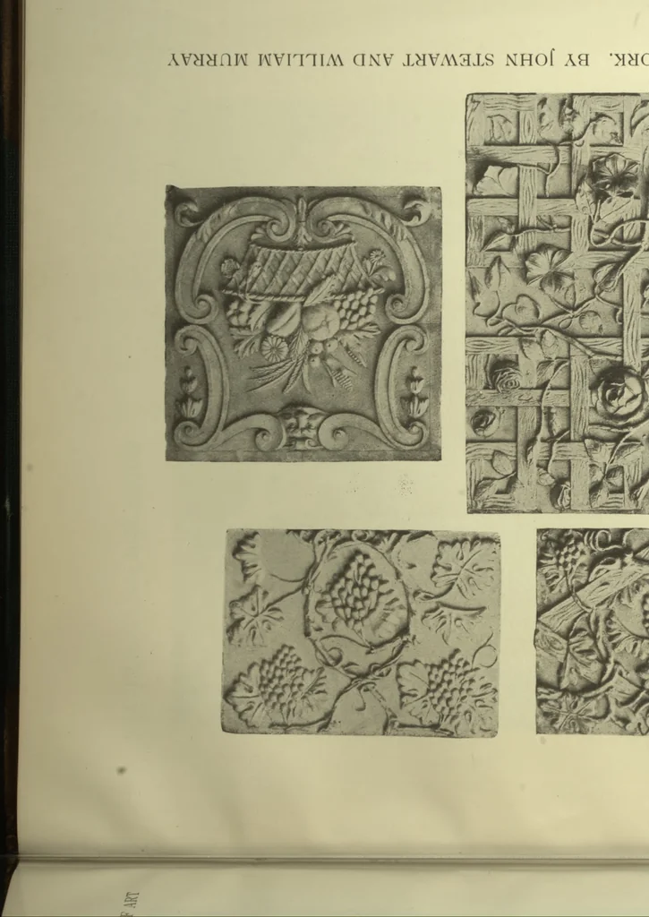 An illustration from Arts [and] crafts; a review of the work executed by students in the leading art school of Great Britain and Ireland, 1916, leaf 186