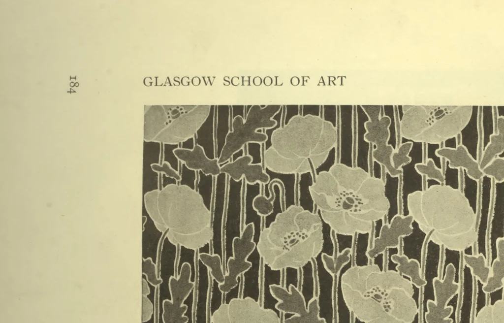 An illustration from Arts [and] crafts; a review of the work executed by students in the leading art school of Great Britain and Ireland, 1916, leaf 191