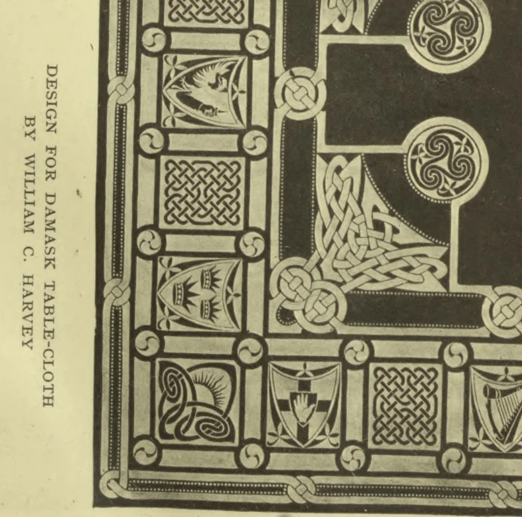 An illustration from Arts [and] crafts; a review of the work executed by students in the leading art school of Great Britain and Ireland, 1916, leaf 209