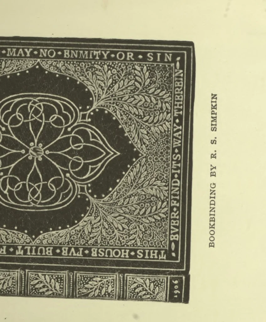 An illustration from Arts [and] crafts; a review of the work executed by students in the leading art school of Great Britain and Ireland, 1916, leaf 40