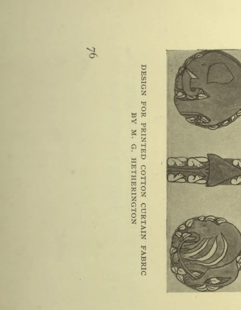 An illustration from Arts [and] crafts; a review of the work executed by students in the leading art school of Great Britain and Ireland, 1916, leaf 83