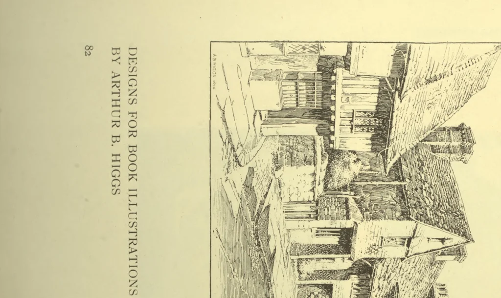 An illustration from Arts [and] crafts; a review of the work executed by students in the leading art school of Great Britain and Ireland, 1916, leaf 89