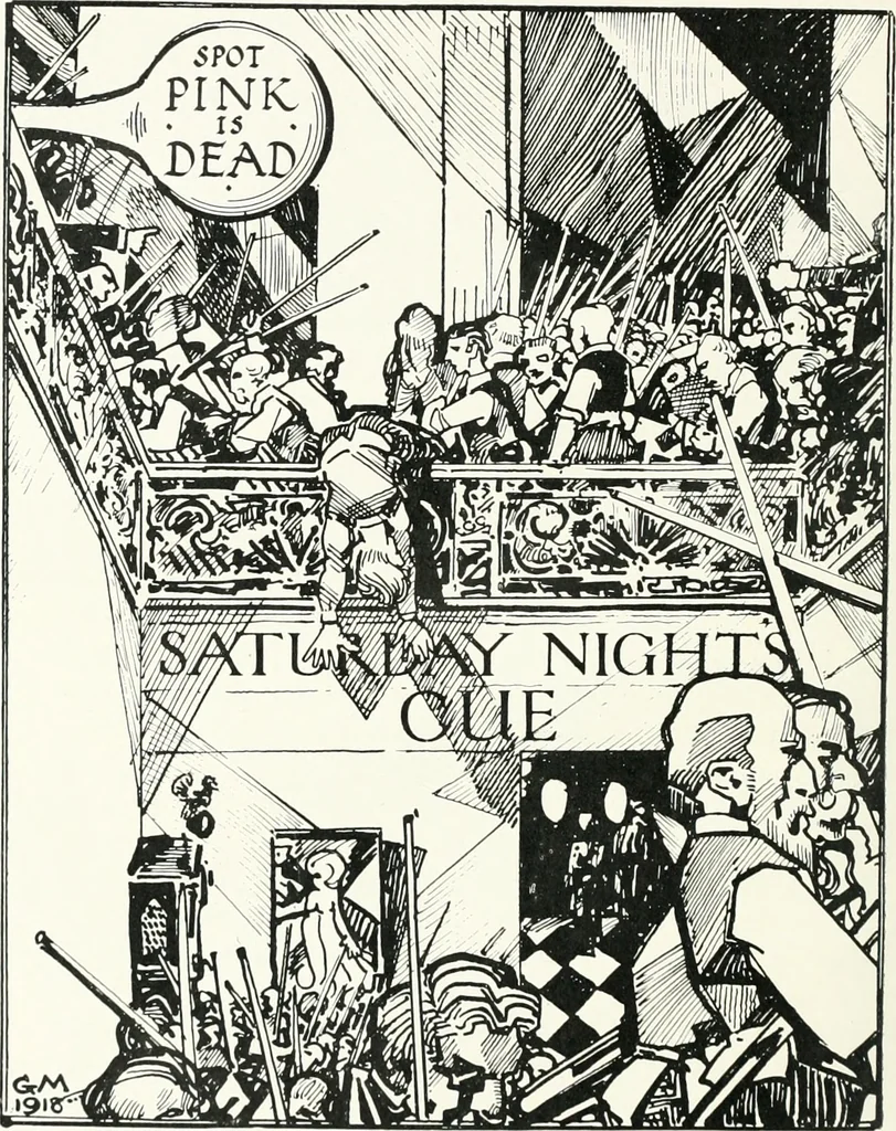 An illustration from The Arts Club and its members, 1920, leaf 67