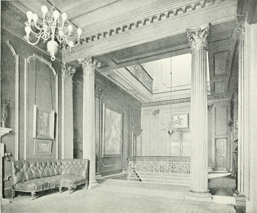 An illustration from The Arts Club and its members, 1920, leaf 7