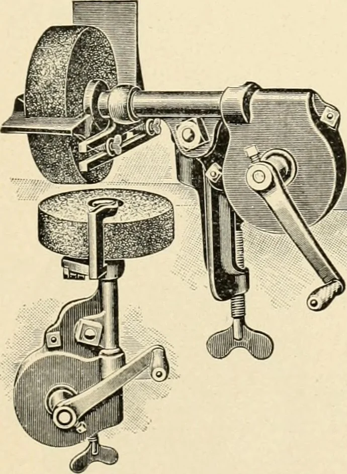 An illustration from Arts and crafts in metal : catalogue number 10 of tools and material., 1909, leaf 22