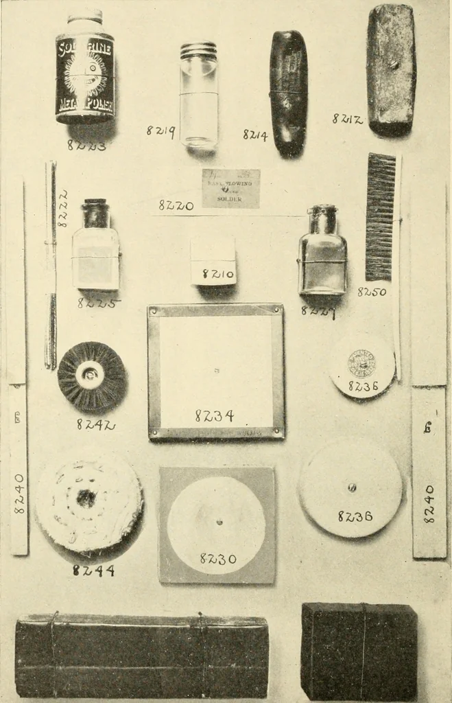 An illustration from Arts and crafts in metal : catalogue number 10 of tools and material., 1909, leaf 23