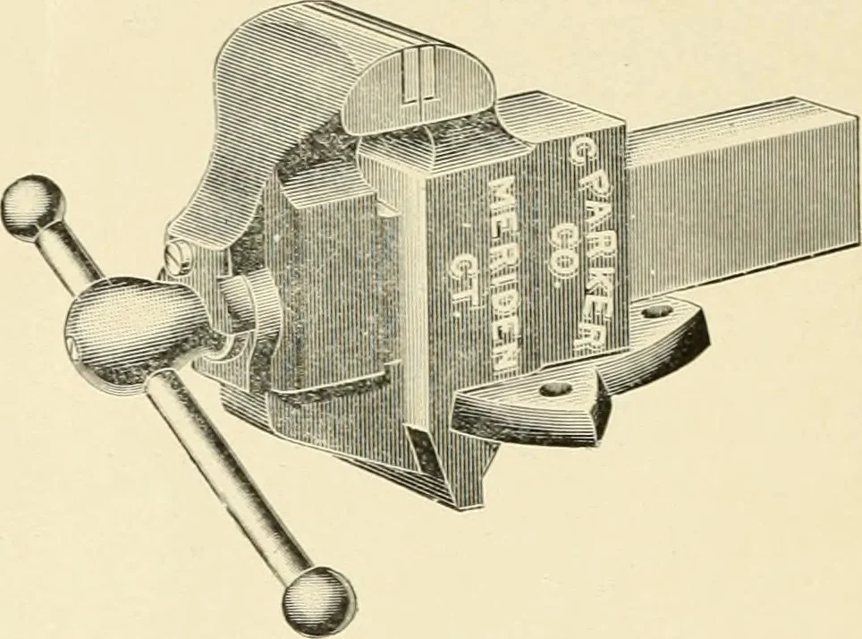 An illustration from Arts and crafts in metal : catalogue number 10 of tools and material., 1909, leaf 5