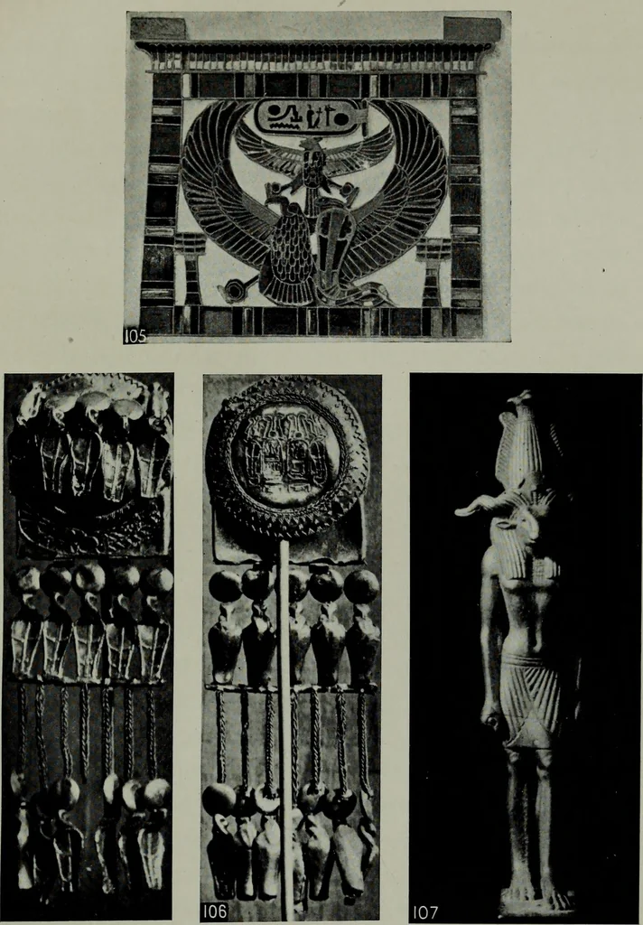 An illustration from The arts and crafts of ancient Egypt, 1909, leaf 180