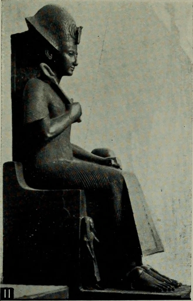 An illustration from The arts and crafts of ancient Egypt, 1909, leaf 52