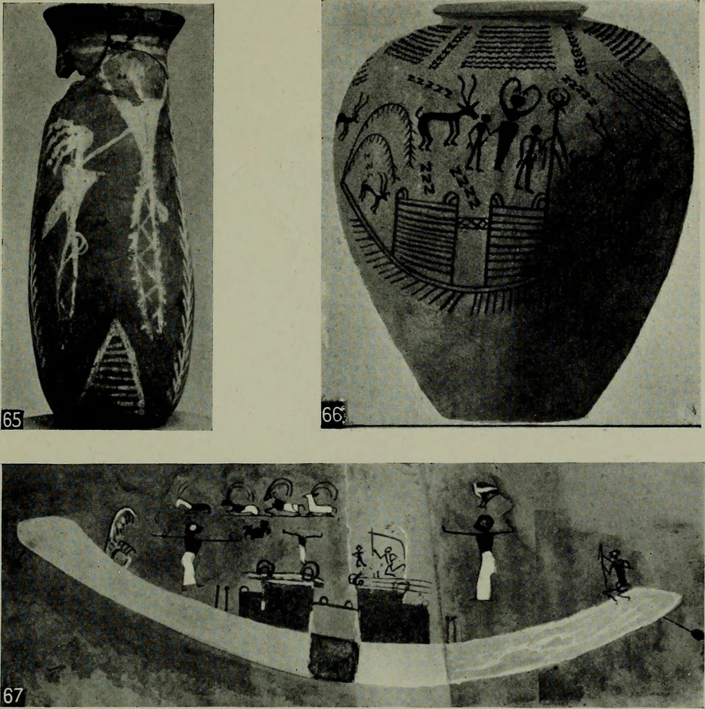 An illustration from The arts and crafts of ancient Egypt, 1910, leaf 112
