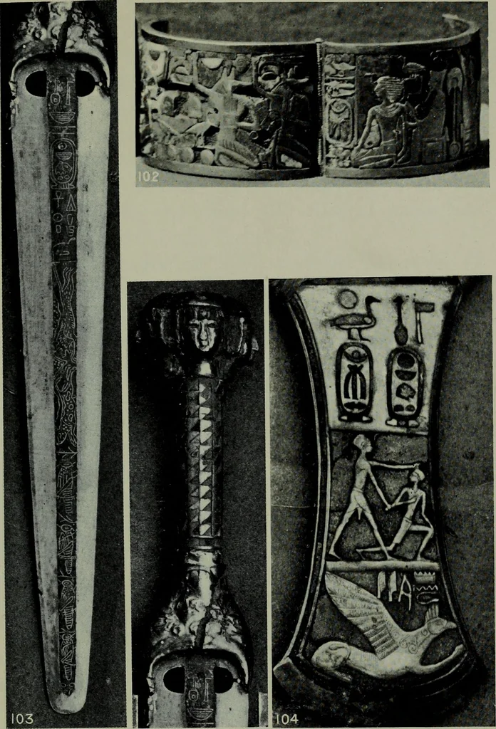 An illustration from The arts and crafts of ancient Egypt, 1910, leaf 174