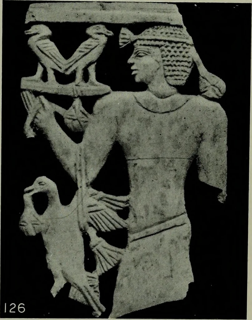 An illustration from The arts and crafts of ancient Egypt, 1910, leaf 232