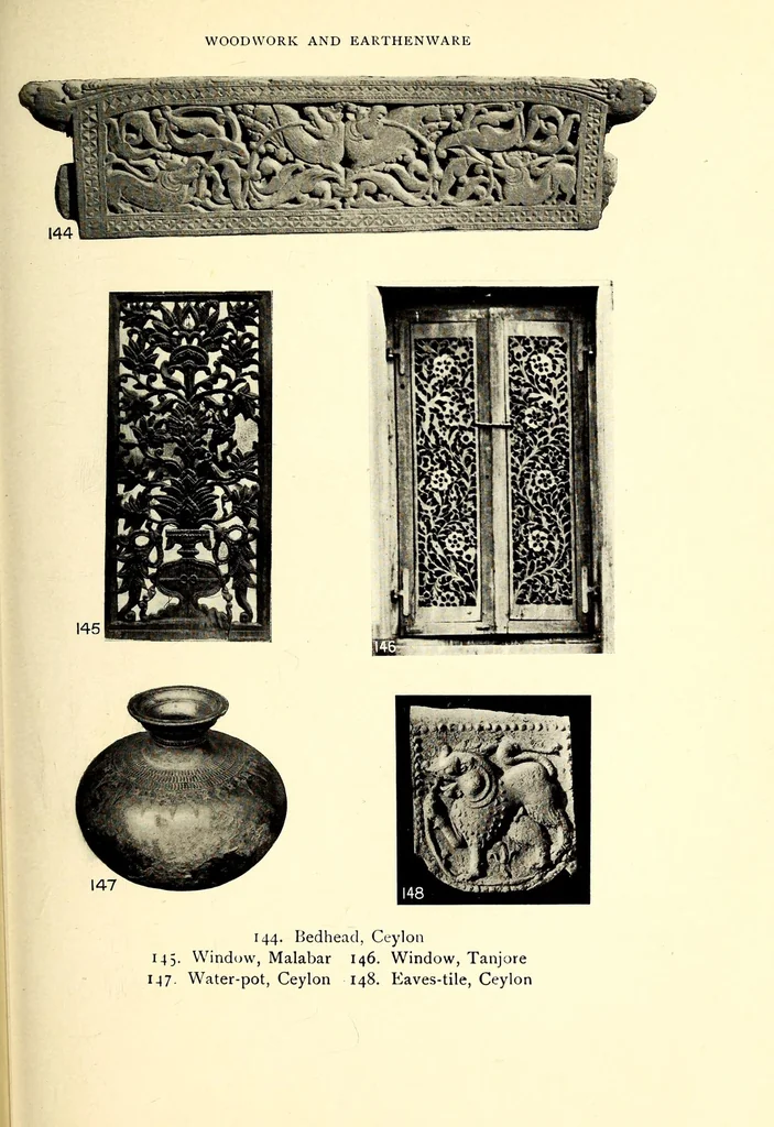 An illustration from The arts & crafts of India & Ceylon, 1913, leaf 303