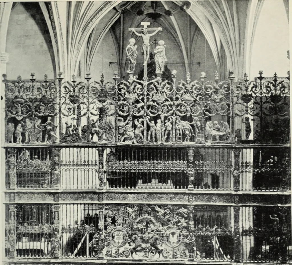 An illustration from The arts and crafts of older Spain, 1907, leaf 216