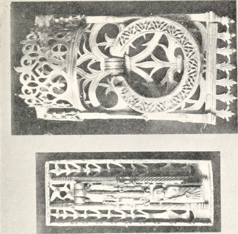 An illustration from The arts and crafts of older Spain, 1907, leaf 196
