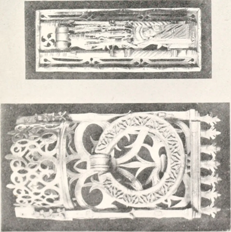 An illustration from The arts and crafts of older Spain, 1907, leaf 196
