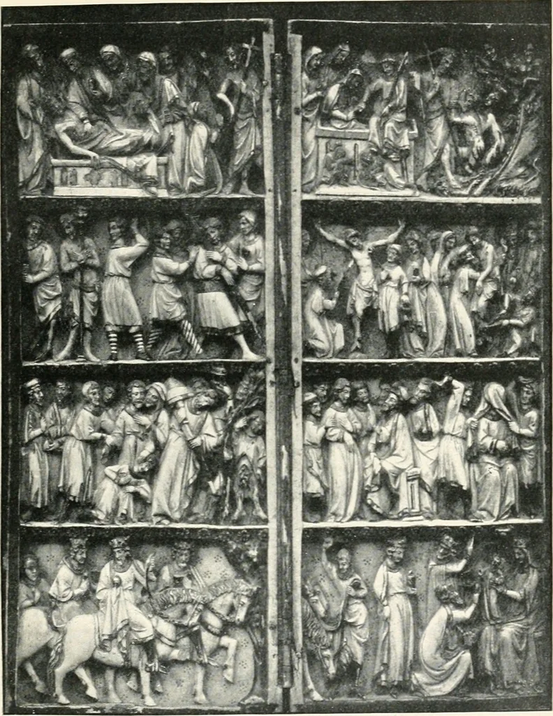 An illustration from The arts and crafts of older Spain, 1907, leaf 218