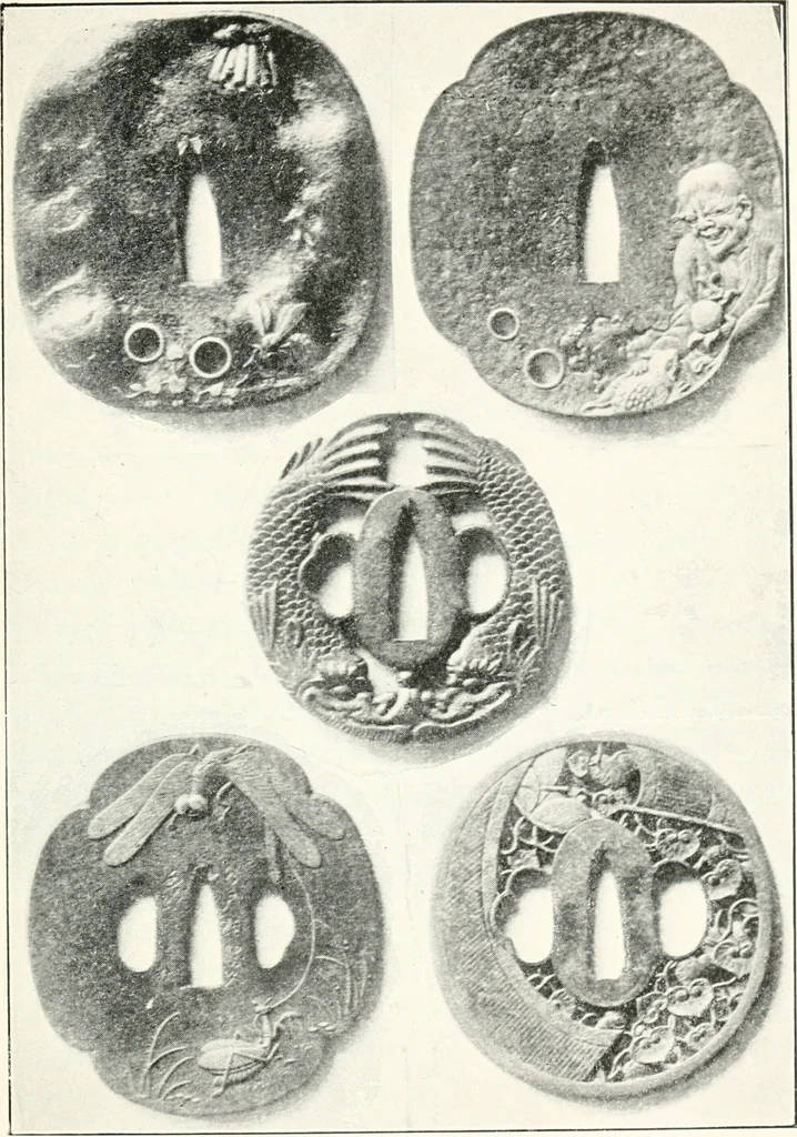 An illustration from Arts and crafts of old Japan, 1906, leaf 146