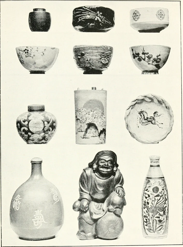 An illustration from Arts and crafts of old Japan, 1906, leaf 176