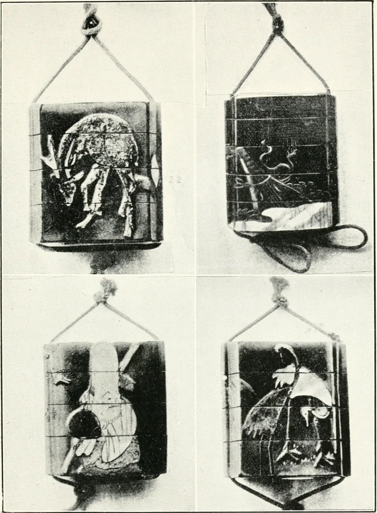 An illustration from Arts and crafts of old Japan, 1906, leaf 202