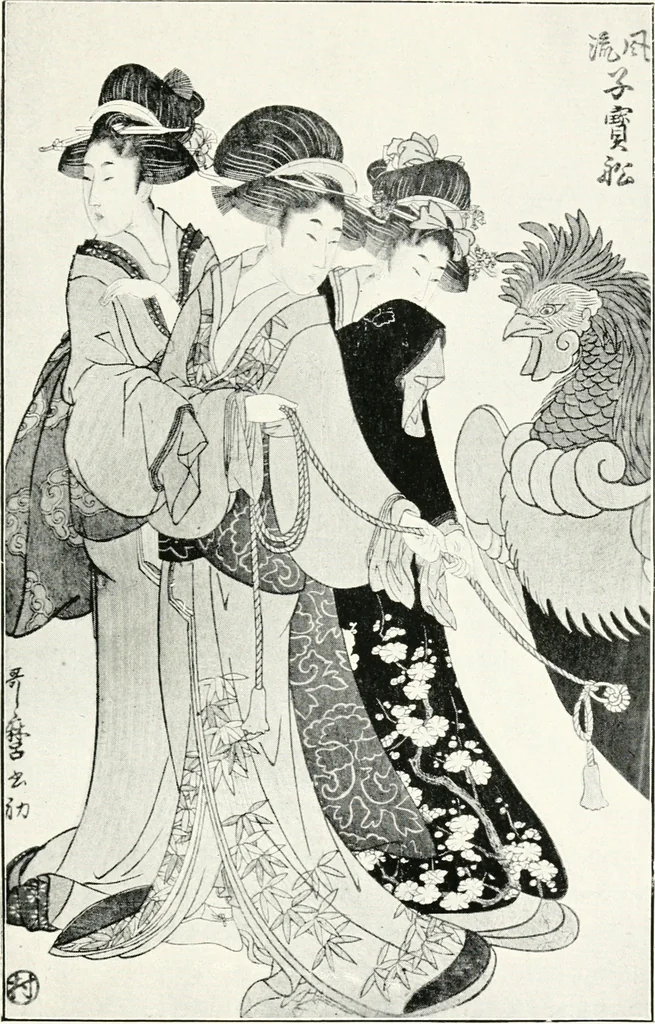 An illustration from Arts and crafts of old Japan, 1906, leaf 90