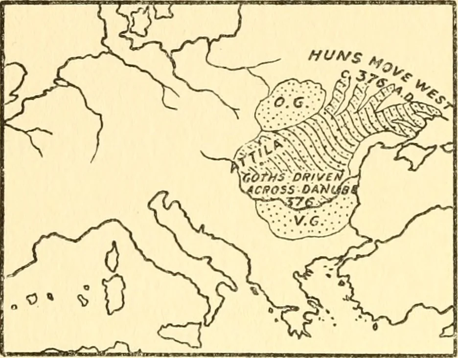 An illustration from The arts and crafts of our Teutonic forefathers, 1910, leaf 103