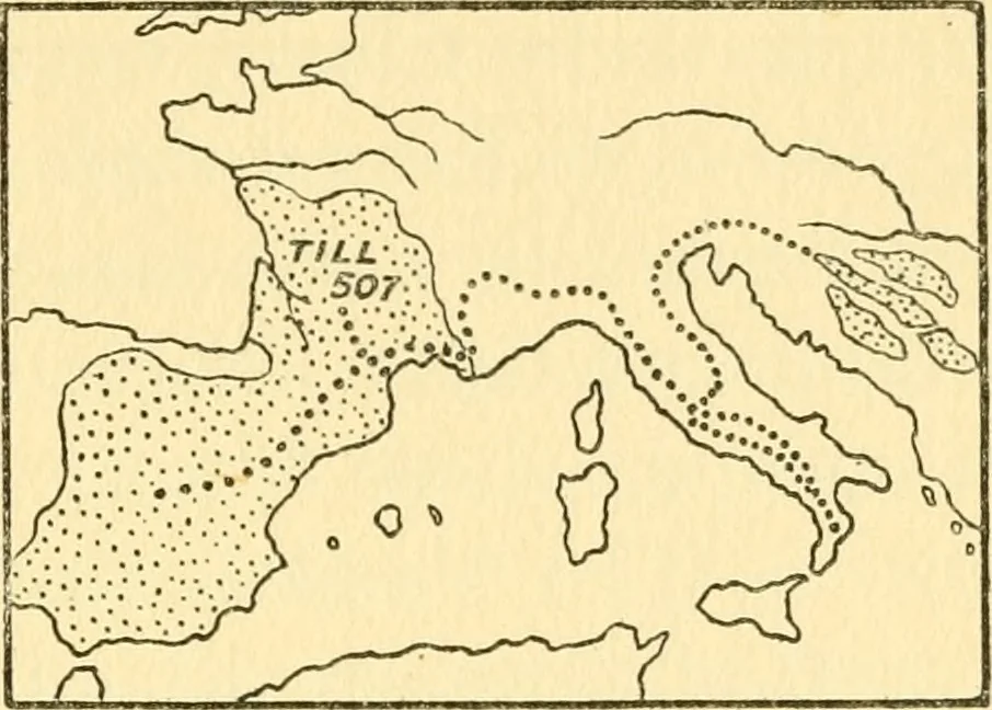 An illustration from The arts and crafts of our Teutonic forefathers, 1910, leaf 104