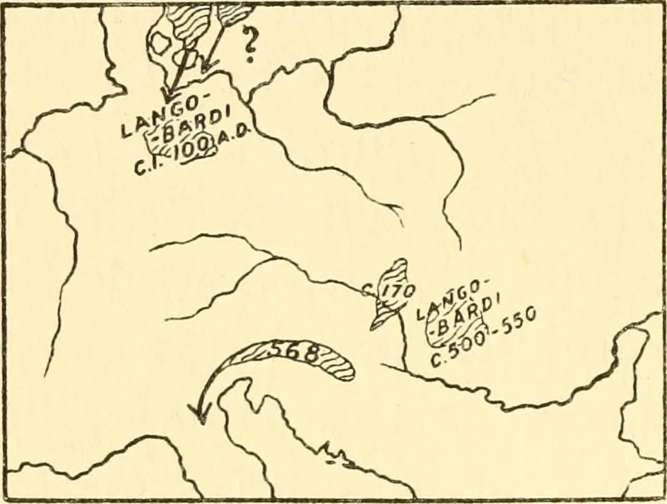 An illustration from The arts and crafts of our Teutonic forefathers, 1910, leaf 117