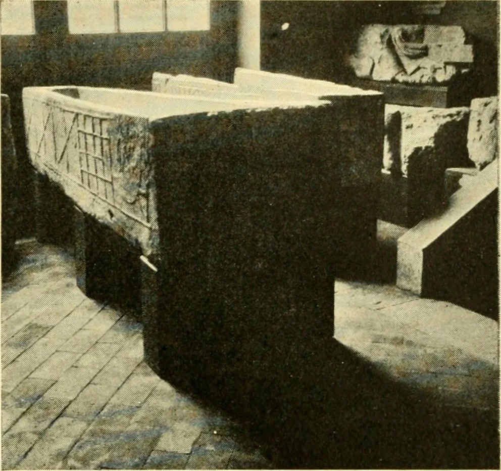 An illustration from The arts and crafts of our Teutonic forefathers, 1910, leaf 138
