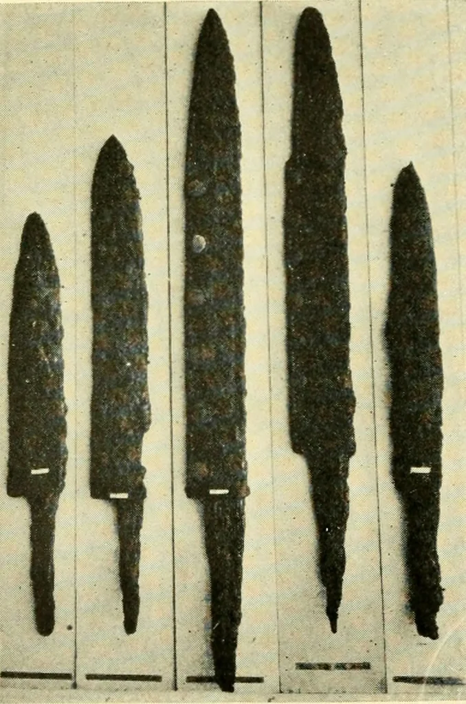 An illustration from The arts and crafts of our Teutonic forefathers, 1910, leaf 152