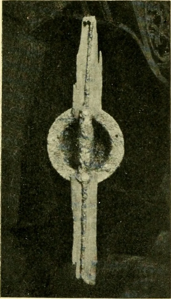 An illustration from The arts and crafts of our Teutonic forefathers, 1910, leaf 166
