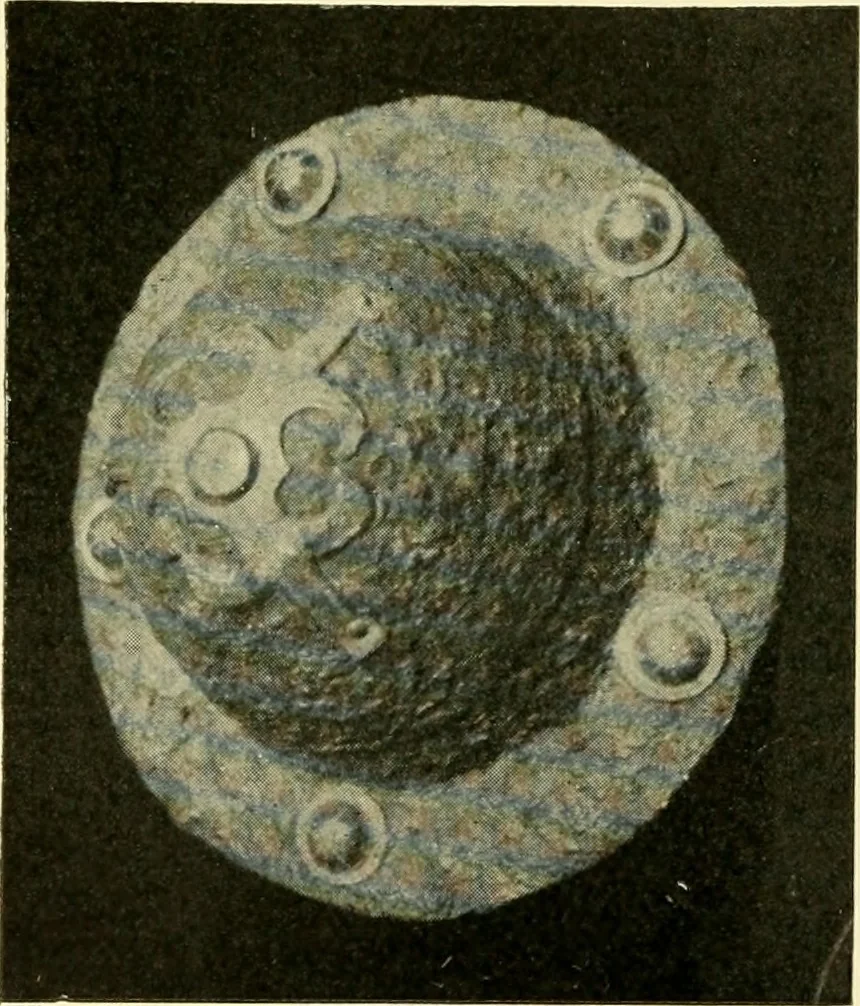 An illustration from The arts and crafts of our Teutonic forefathers, 1910, leaf 166