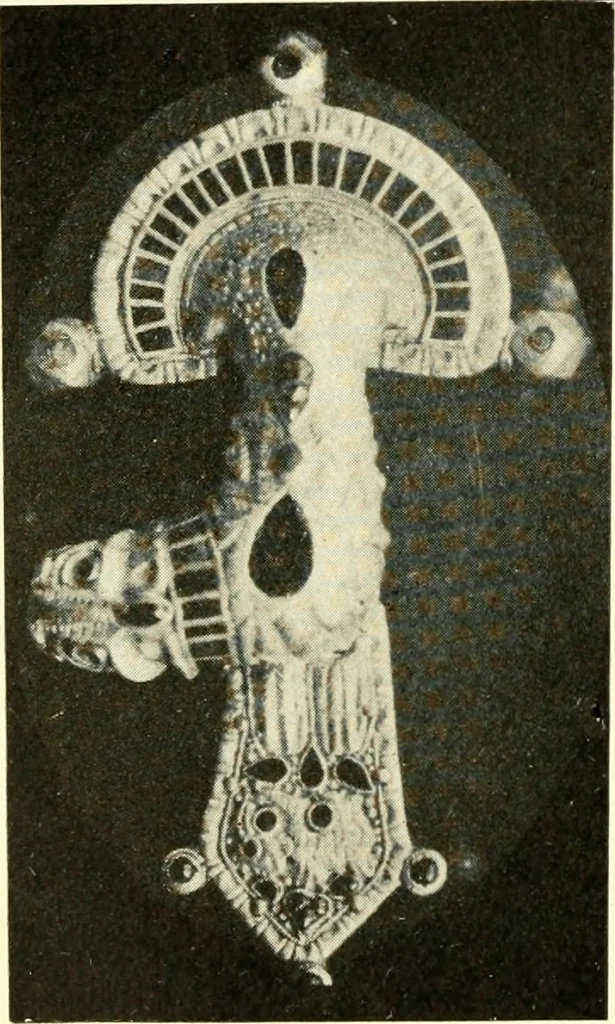 An illustration from The arts and crafts of our Teutonic forefathers, 1910, leaf 187