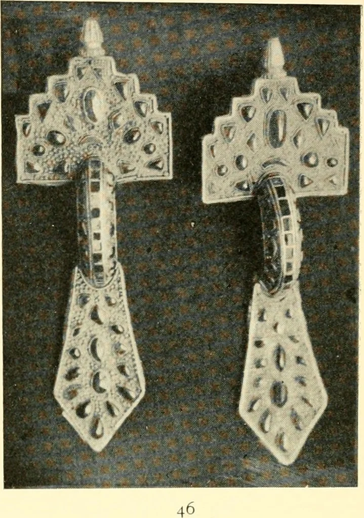 An illustration from The arts and crafts of our Teutonic forefathers, 1910, leaf 187